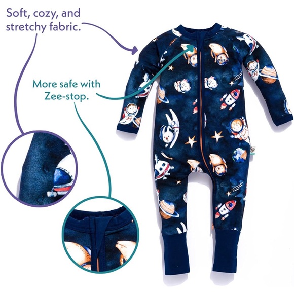 KidZee Spacetime Baby Sleepwear - Picture 5 of 11